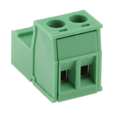Phoenix Contact 5.08mm Pitch 2 Way Pluggable Terminal Block, Inverted Plug, Cable Mount, Screw Termination