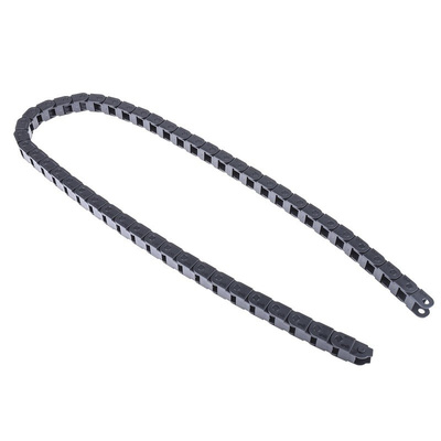 Igus 6, e-chain Black Cable Chain, W16.5 mm x D15mm, L1m, 38 mm Min. Bend Radius, Igumid G