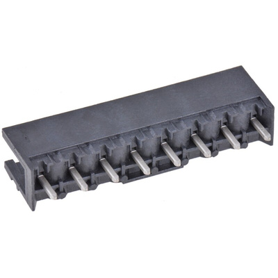 Weidmüller 5.08mm Pitch 8 Way Pluggable Terminal Block, Header, Through Hole, Solder Termination