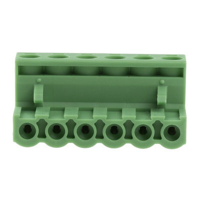 Phoenix Contact 5.08mm Pitch 6 Way Right Angle Pluggable Terminal Block, Plug, Plug-In, Screw Termination