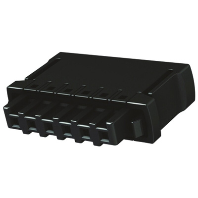 HARTING 2.54mm Pitch 8 Way Vertical Pluggable Terminal Block, Plug, Cable Mount, Screw Termination