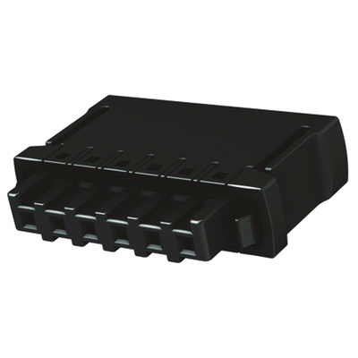 HARTING 2.54mm Pitch 10 Way Vertical Pluggable Terminal Block, Plug, Cable Mount, Screw Termination