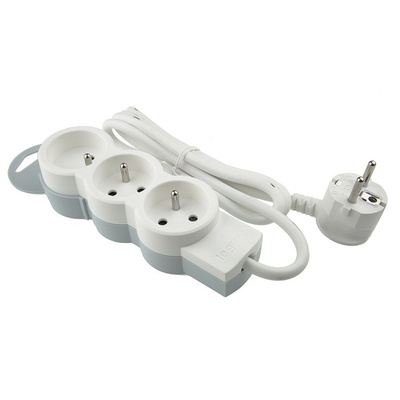 Legrand 1.5m 3 Socket Type E - French Extension Lead, 230 V ac
