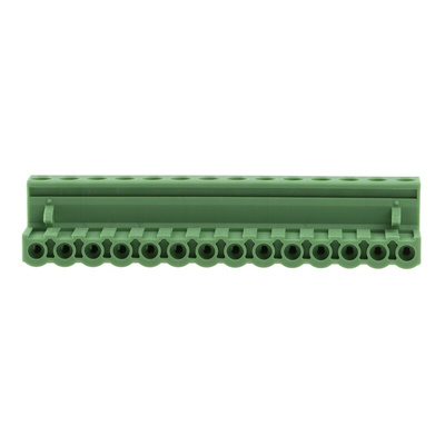 Phoenix Contact 5.08mm Pitch 14 Way Pluggable Terminal Block, Plug, Cable Mount, Screw Termination