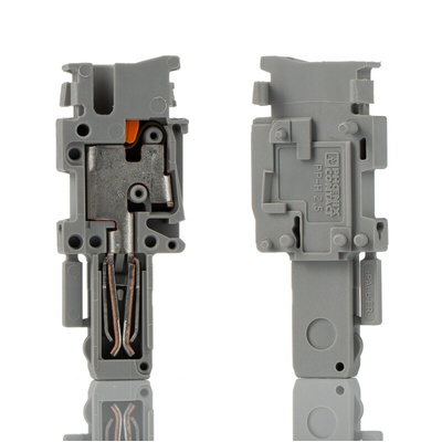 Phoenix Contact 5.2mm Pitch 1 Way Pluggable Terminal Block, Plug, Push In Termination