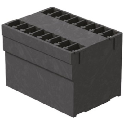 Weidmüller 3.81mm Pitch 16 Way Pluggable Terminal Block, Header, Through Hole, Solder Termination