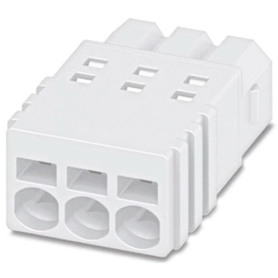Phoenix Contact 2.5mm Pitch 2 Way Pluggable Terminal Block, Plug, Cable Mount, Spring Cage Termination