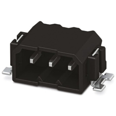 Phoenix Contact 2.5mm Pitch 4 Way Pluggable Terminal Block, Header, Surface Mount, Solder Termination