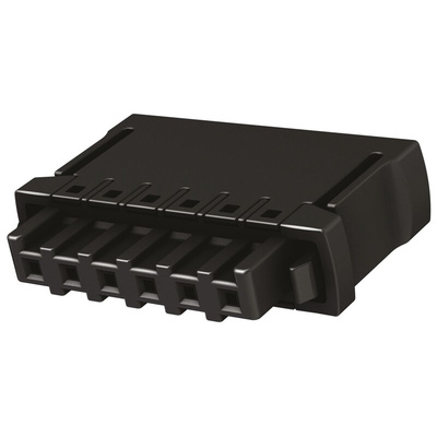 HARTING 2.54mm Pitch 2 Way Vertical Pluggable Terminal Block, Plug, Cable Mount, Screw Termination