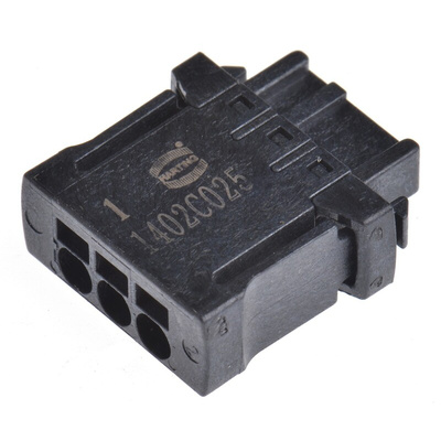HARTING 2.54mm Pitch 3 Way Vertical Pluggable Terminal Block, Plug, Cable Mount, Screw Termination