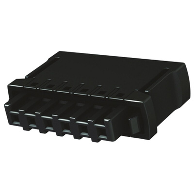 HARTING 2.54mm Pitch 6 Way Vertical Pluggable Terminal Block, Plug, Cable Mount, Screw Termination