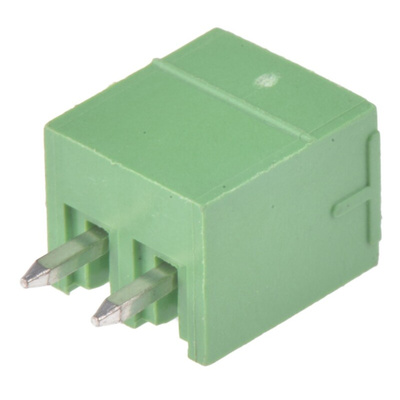 Wurth Elektronik 3.5mm Pitch 2 Way Pluggable Terminal Block, Header, Through Hole, Solder Termination