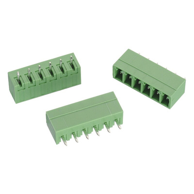Wurth Elektronik 3.81mm Pitch 3 Way Pluggable Terminal Block, Header, Through Hole, Solder Termination