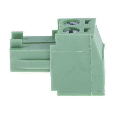 Wurth Elektronik 3.5mm Pitch 2 Way Pluggable Terminal Block, Plug, Cable Mount, Screw Termination