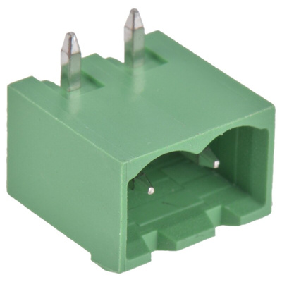 Wurth Elektronik 5.08mm Pitch 2 Way Pluggable Terminal Block, Header, Through Hole, Solder Termination