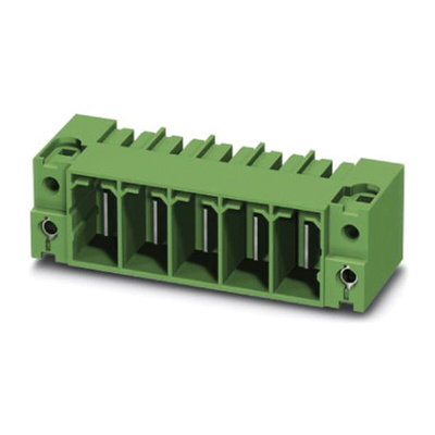 Phoenix Contact 15.0mm Pitch 2 Way Pluggable Terminal Block, Header, Solder Termination