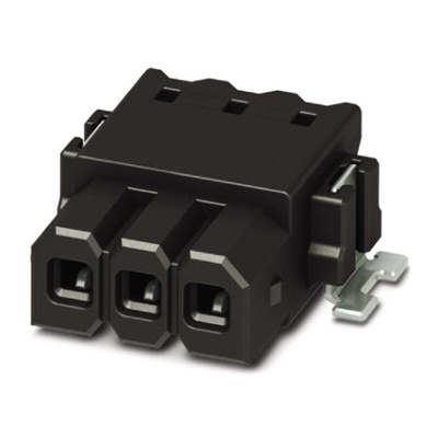 Phoenix Contact 2.5mm Pitch 6 Way Pluggable Terminal Block, Header, Solder Termination