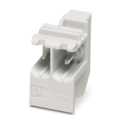 Phoenix Contact 5.0mm Pitch 2 Way Pluggable Terminal Block, Header, Solder Termination