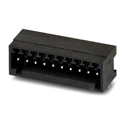 Phoenix Contact 2.5mm Pitch 8 Way Right Angle Pluggable Terminal Block, Header, Through Hole, Solder Termination