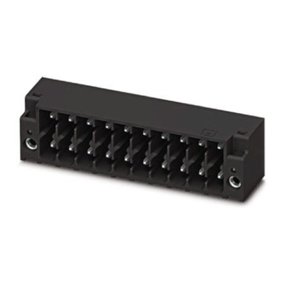 Phoenix Contact 3.81mm Pitch 20 Way Right Angle Pluggable Terminal Block, Header, Through Hole, Solder Termination