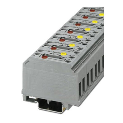 Phoenix Contact 10.16mm Pitch 3 Way Pluggable Terminal Block, Plug, Spring Cage Termination