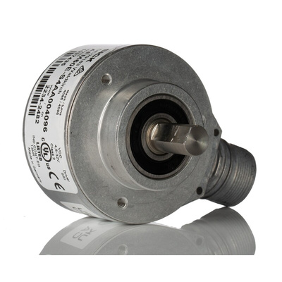 Sick AFS/AFM60 SSI Series Absolute Absolute Encoder, 4096 ppr, SSI Signal, Solid Type, 10mm Shaft
