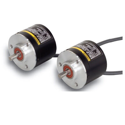 Omron Incremental Incremental Encoder, 200 ppr, PNP Open Collector Signal, Radial, Thrust Type