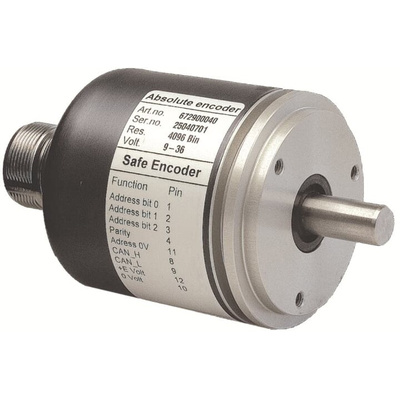 ABB RSA Series Absolute Absolute Encoder, Solid Type, 10mm Shaft