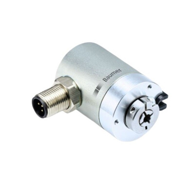 Baumer Absolute Absolute Encoder, Singleturn 12 bit - Multiturn 16 bit ppr, SSI Signal, Blind Hollow Type