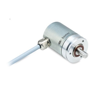 Baumer Magnetic Absolute Encoder, 16384 ppr, Line Driver Signal, Solid shaft Type