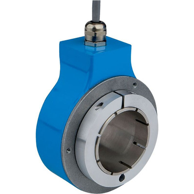 Sick DGS80 Series Incremental Incremental Encoder, 4096ppr ppr, HTL/Push Pull Signal, Through Hollow Type, 42mm Shaft