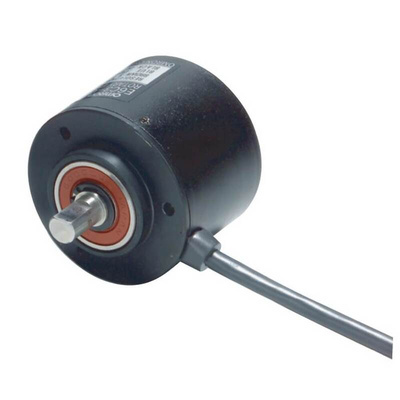 Omron E6C3-A Series Absolute Absolute Encoder, 360ppr ppr, NPN Open Collector Signal, Radial, Thrust Type, 8mm Shaft