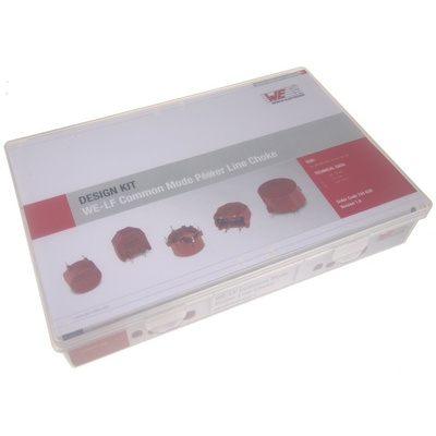 Wurth Elektronik Current Compensated Choke Inductor Kit, 72 pieces