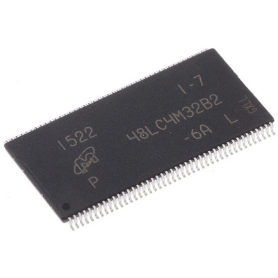 Micron MT48LC4M32B2P-6A :L, SDRAM 128MB Surface Mount, 86-Pin TSOP