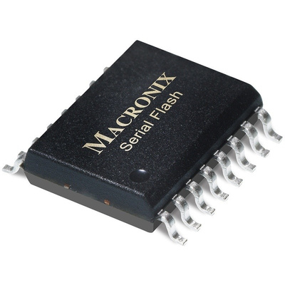 Macronix NOR 512Mbit Serial Flash Memory 16-Pin SOP, MX25L51245GMI-10G