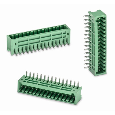 Wurth Elektronik 2.5mm Pitch 6 Way Pluggable Terminal Block, Header, Solder Termination