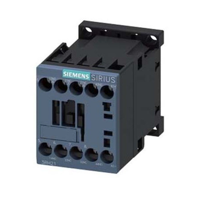 Siemens Contactor Relay - 2NO/2NC, 10 A Contact Rating, 2.8 W, 24 V dc, 4P