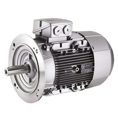 Siemens 1LE1 Reversible Induction AC Motor, 1.5 kW, IE2, 3 Phase, 4 Pole, 230 V, 400 V, Flange Mount Mounting