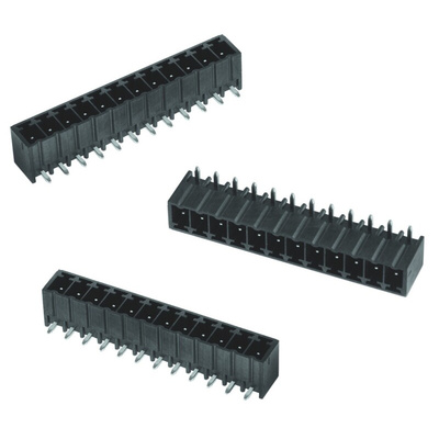 Wurth Elektronik 3.81mm Pitch 2 Way Right Angle Pluggable Terminal Block, Header, Through Hole, Solder Termination