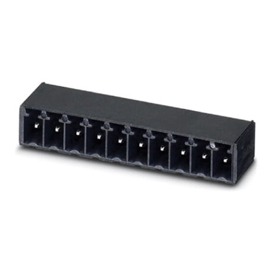 Phoenix Contact 3.5mm Pitch 2 Way Right Angle Pluggable Terminal Block, Header, Through Hole, Solder Termination
