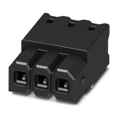 Phoenix Contact 2.5mm Pitch 3 Way Pluggable Terminal Block, Header, Solder Termination