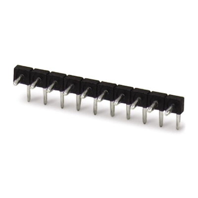 Phoenix Contact 3.5mm Pitch 17 Way Pluggable Terminal Block, Pin Header, Solder Termination