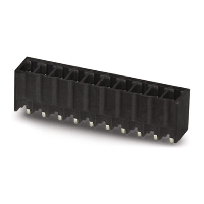 Phoenix Contact 3.5mm Pitch 9 Way Pluggable Terminal Block, Header, Solder Termination