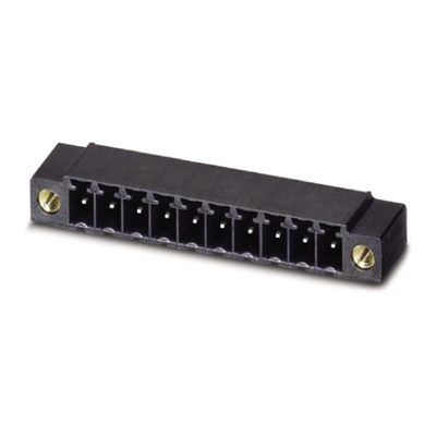 Phoenix Contact 3.81mm Pitch 2 Way Pluggable Terminal Block, Header, Solder Termination
