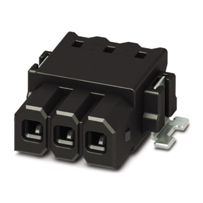 Phoenix Contact 2.5mm Pitch 3 Way Pluggable Terminal Block, Header, Solder Termination
