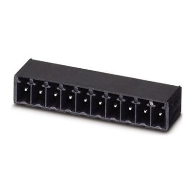 Phoenix Contact 3.5mm Pitch 3 Way Right Angle Pluggable Terminal Block, Header, Through Hole, Solder Termination