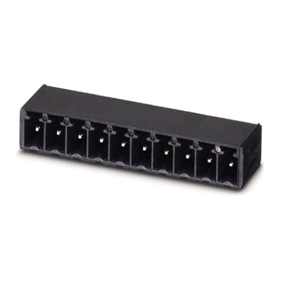 Phoenix Contact 3.5mm Pitch 4 Way Right Angle Pluggable Terminal Block, Header, Through Hole, Solder Termination