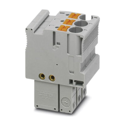 Phoenix Contact Pluggable Terminal Block, Plug, Push In Termination
