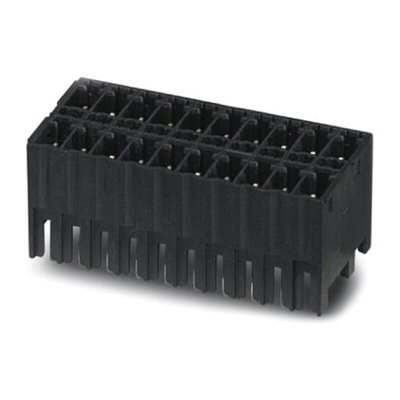 Phoenix Contact 3.5mm Pitch 6 Way Pluggable Terminal Block, Header, Solder Termination