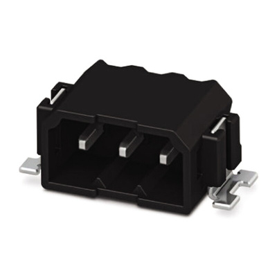 Phoenix Contact 2.5mm Pitch 7 Way Pluggable Terminal Block, Header, Solder Termination